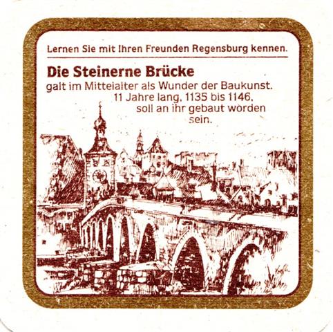 regensburg r-by bischofs lernen 10b (quad180-die steinerne bcke-braungold)